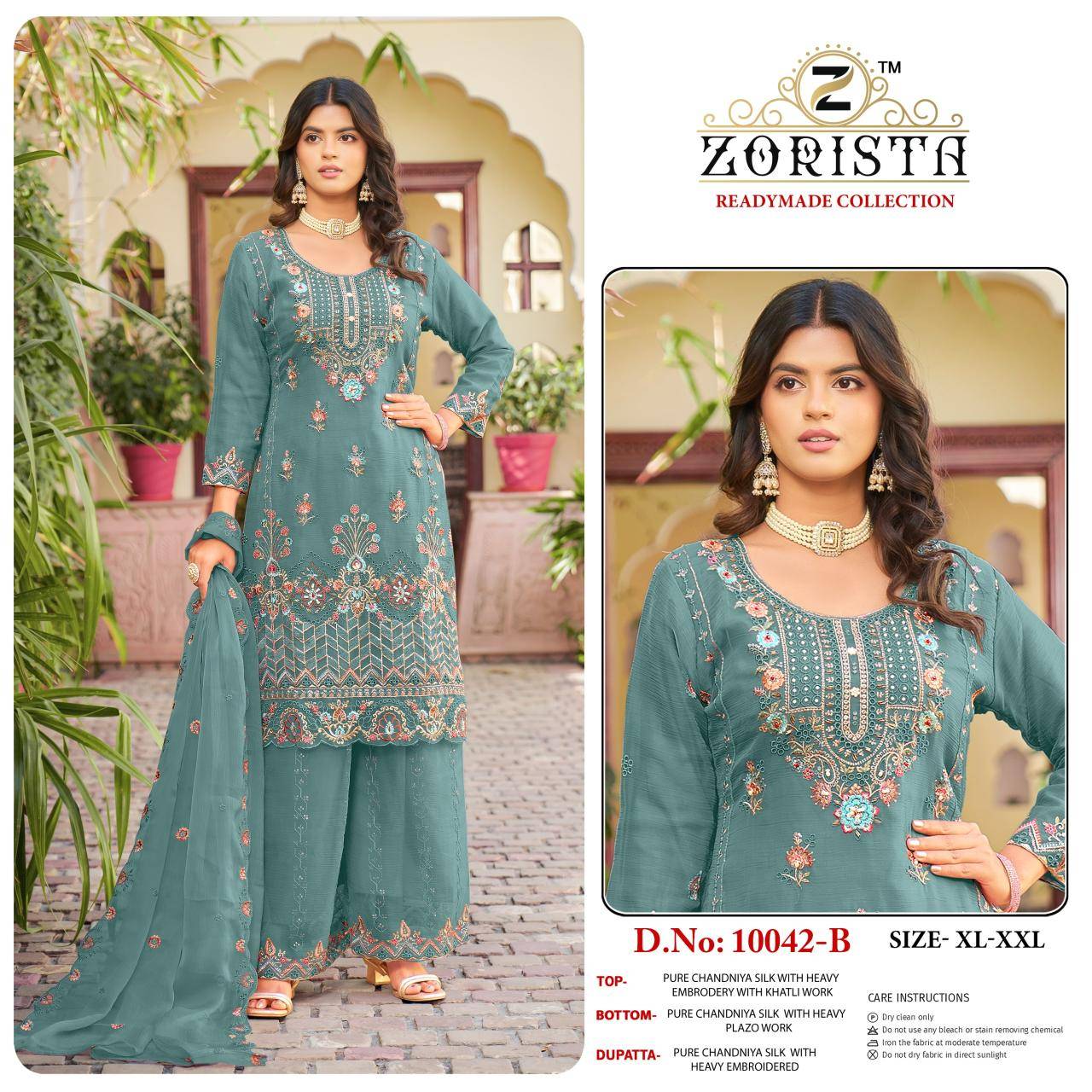 Zorista d.no-10042 salwar suits wholesalers in Hydrabad
